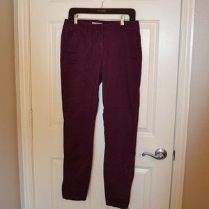 Loft Julie Fit Burgundy Pants - 6T - EUC!